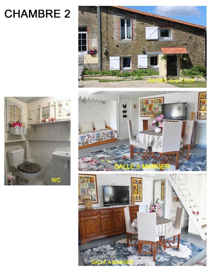 Chez Martine Et Bernard Bed & Breakfast Saint-Vincent-Sterlanges Exterior foto